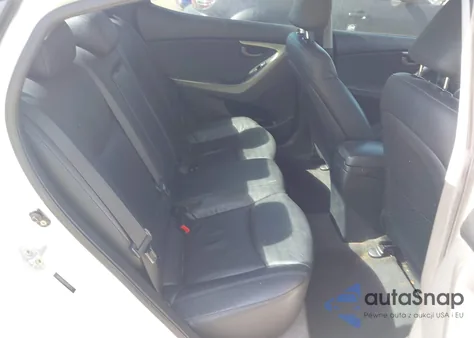 2012 Hyundai Elantra Limited z USA, uszkodzony, nr VIN 5NPDH4AE1CH081335